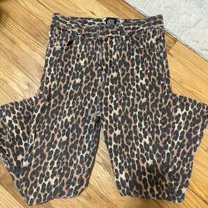 BDG Animal print jeans pants